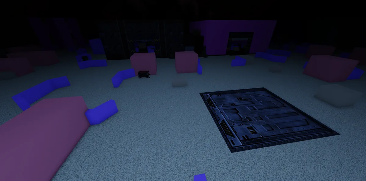 Area 51 map in Roblox Forsaken