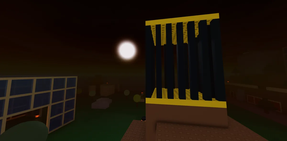 Glass Houses map in Roblox Forsaken, where survivors complete generator objectives