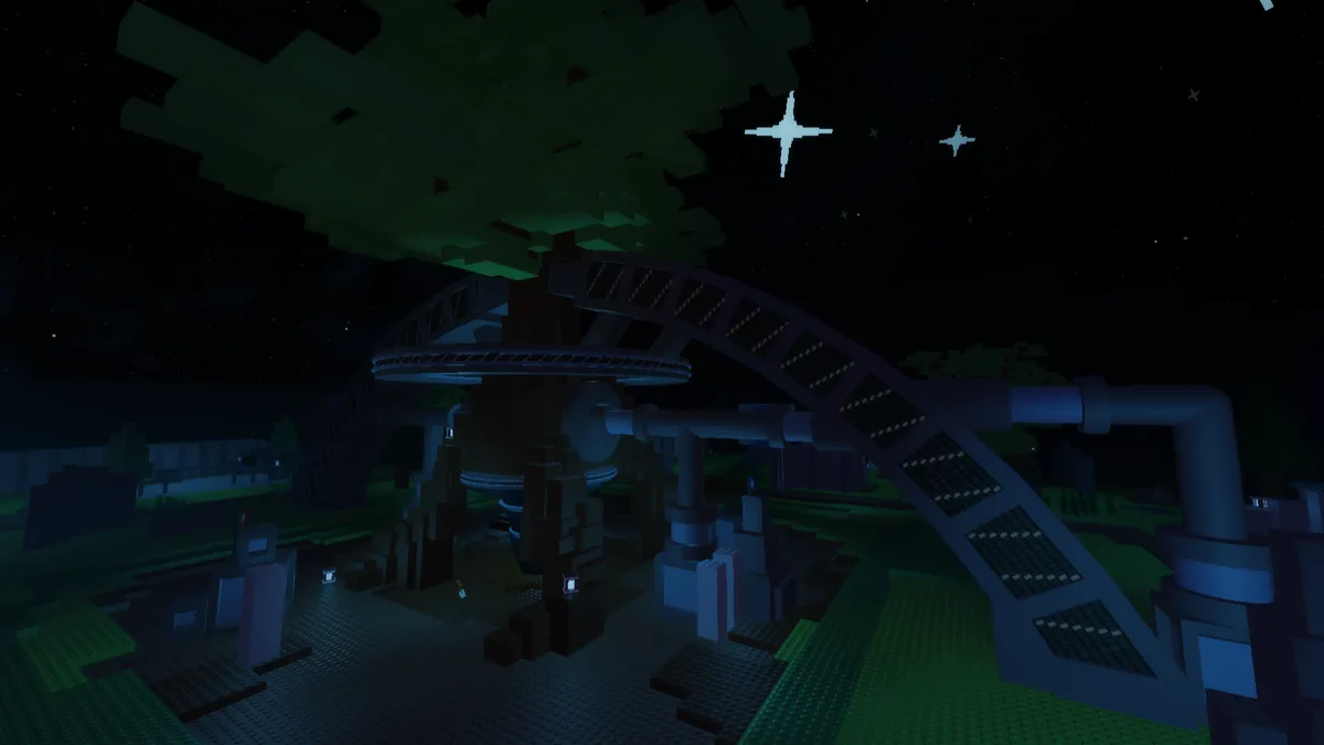 Planet Voss map in Roblox Forsaken