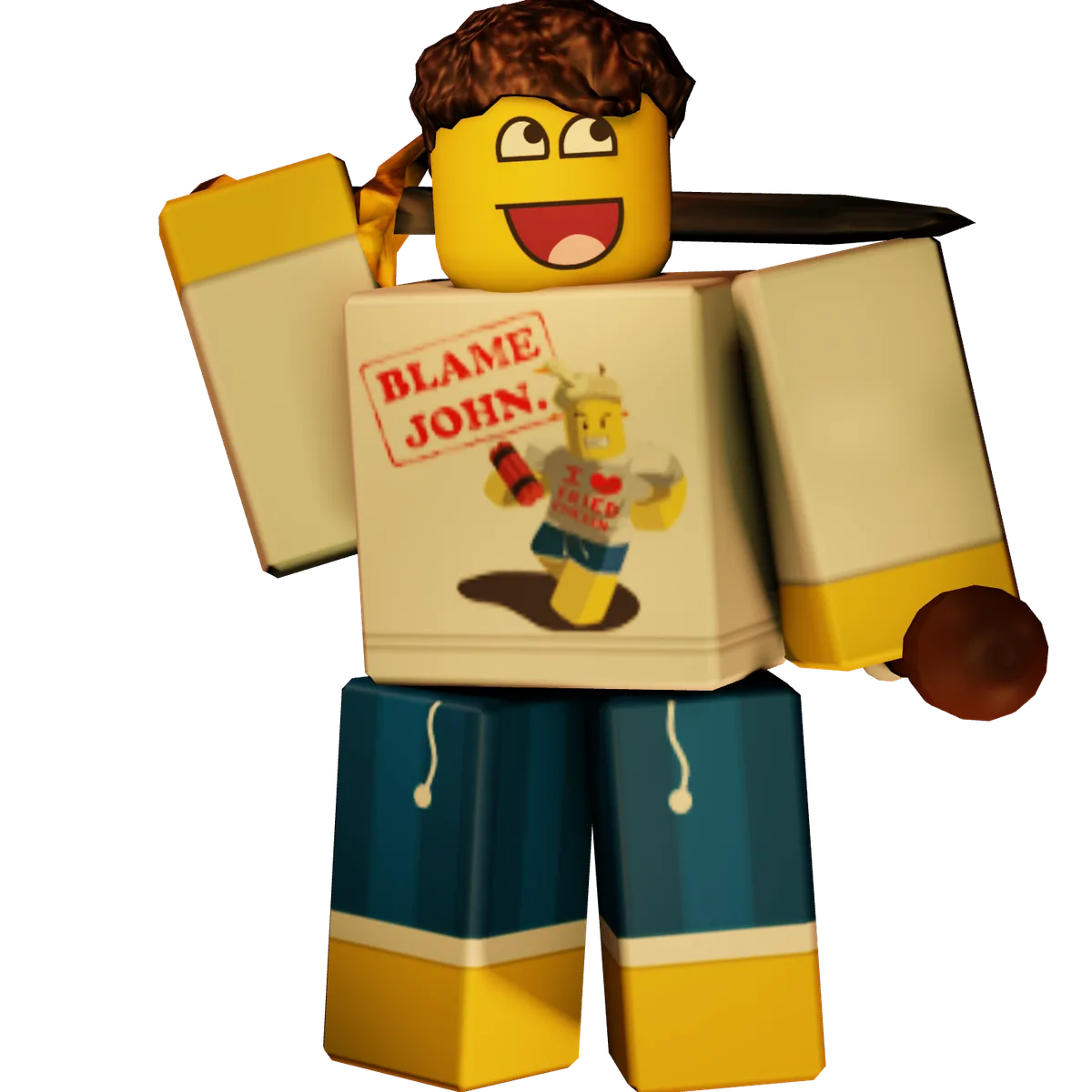 Shedletsky in Roblox Forsaken — character render